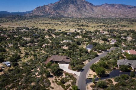 Twilight Drone Photography Prescott AZ